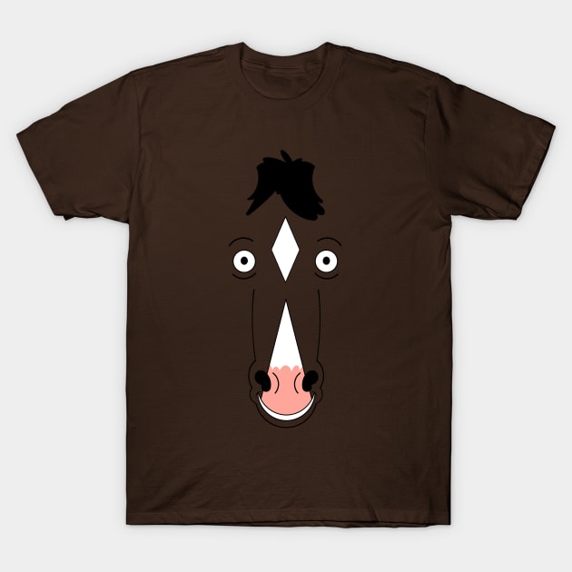 BoJack face! T-Shirt by cromarlimo